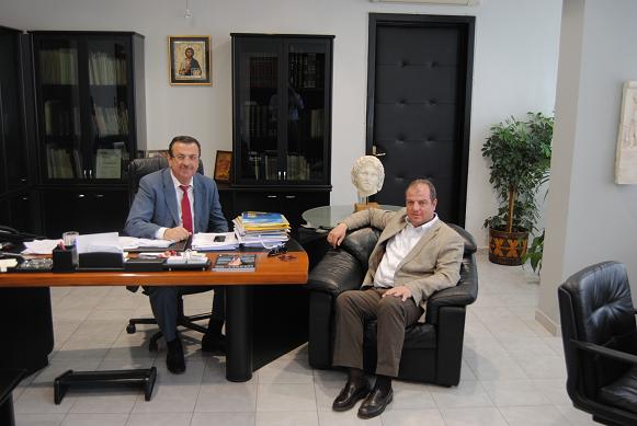 Συνάντηση Αντιπεριφερειάρχη με τον εκλεγέντα βουλευτή των εκλογών της 6ης Μαΐου κ. Δ. Σταμενίτη